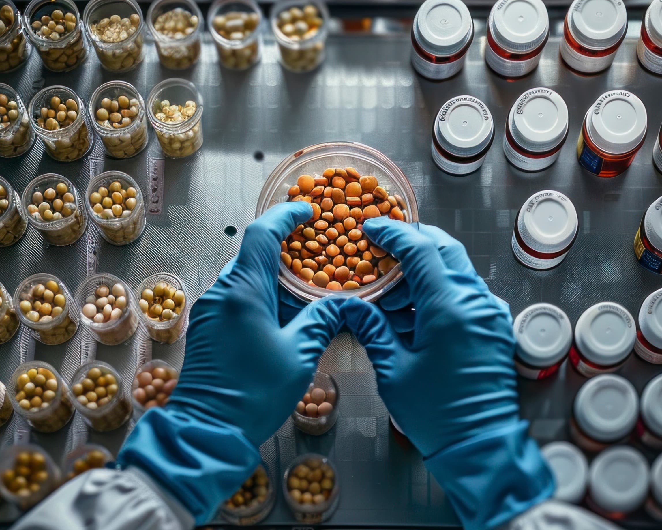Supplement manufacturing laboratory