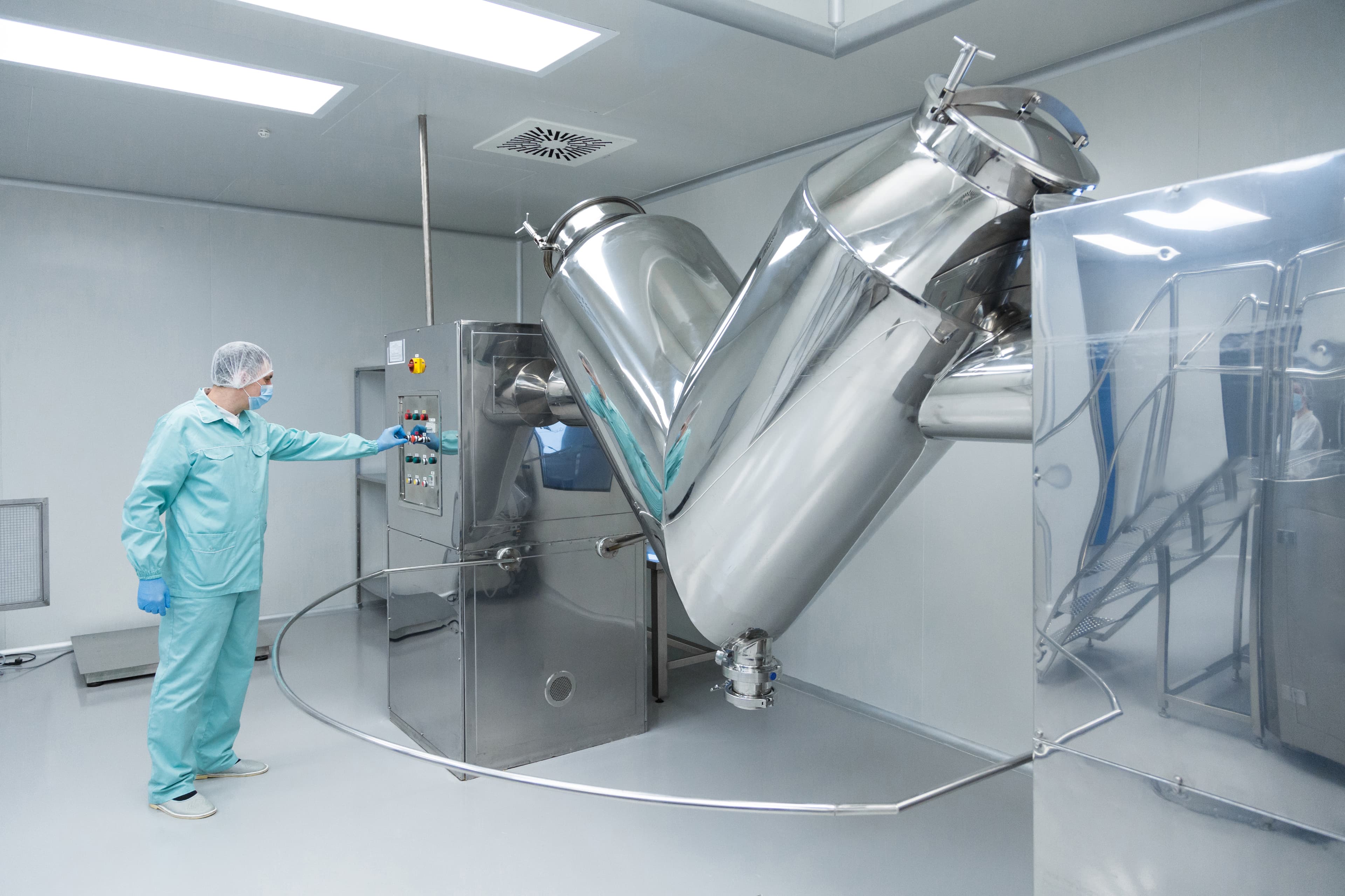 Laboratory raw material preparation