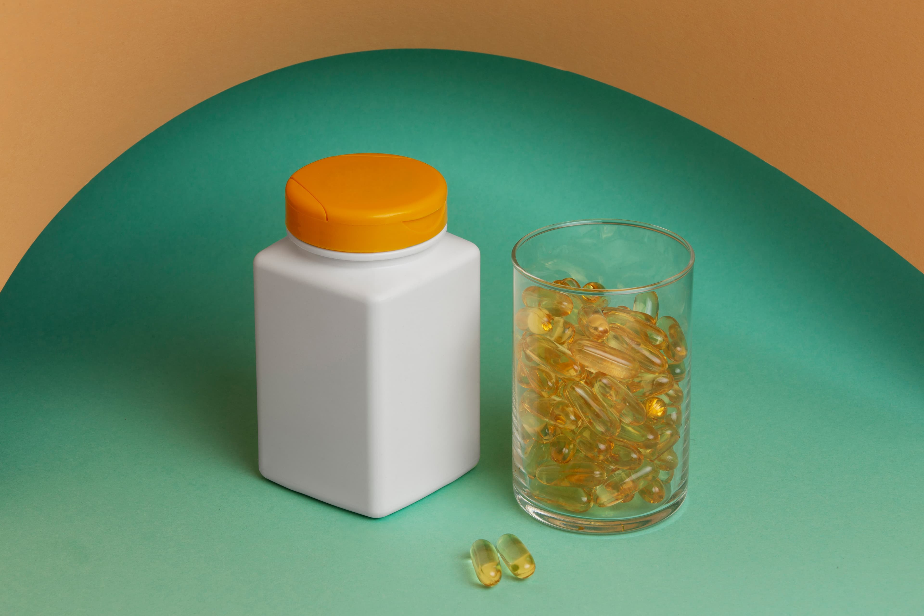 Custom supplement bottle