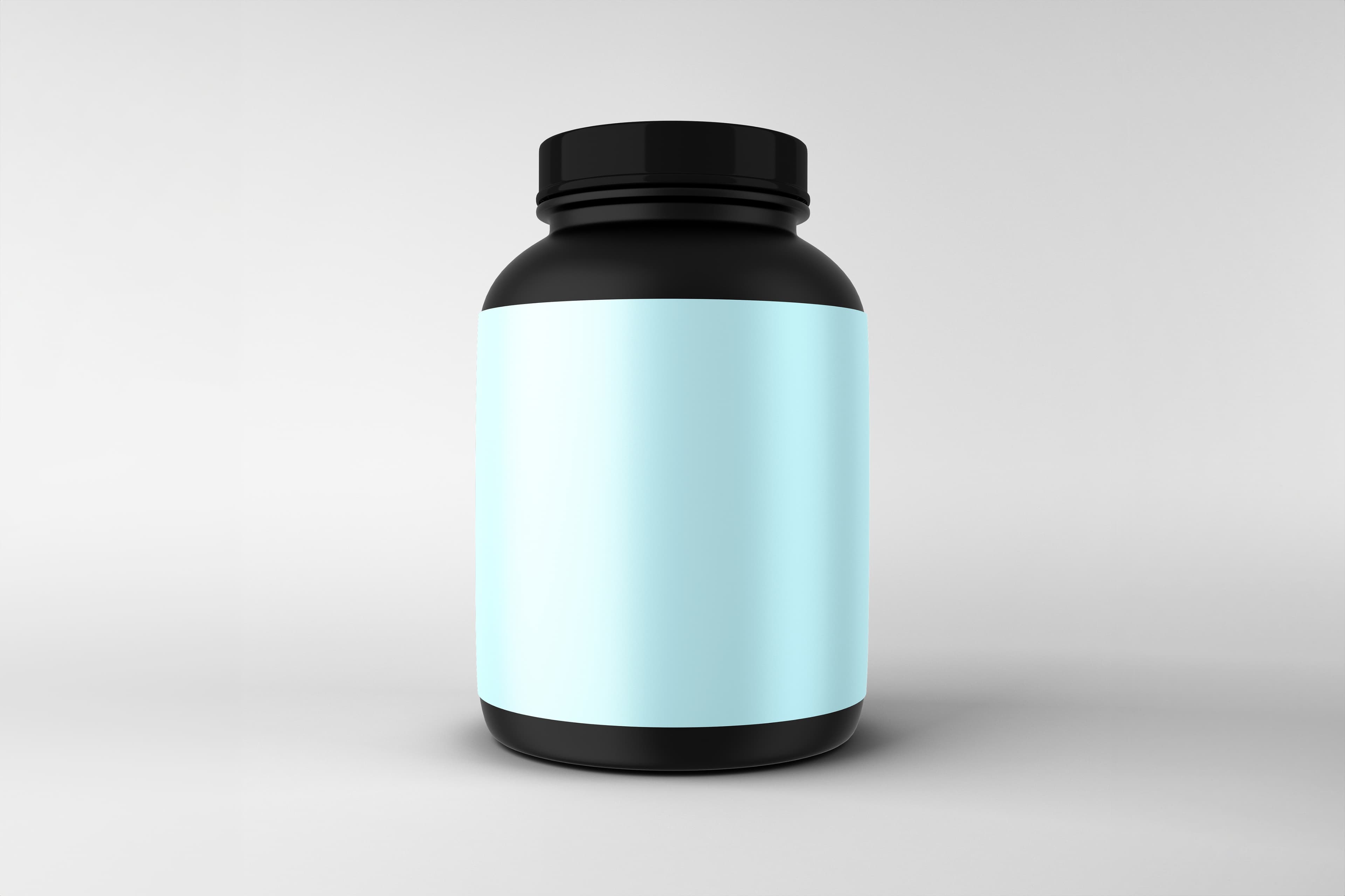 Custom supplement label packaging