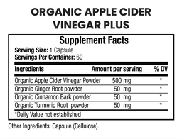 Organic Apple Cider Vinegar plus image 2