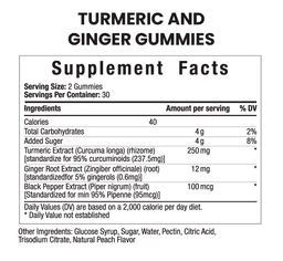 Turmeric and Ginger Gummies image 2